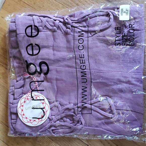 Umgee linen style cropped pant! New in package! - Picture 2 of 2